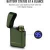 OLIGHT Baton4 Premium Edition EDC Flashlights 1300 Lumens with Type-C Charging Box, Powered by Rechargeable Battery, Small Bright Light IPX8 Waterproof for Emergencies Outdoors (OD Green)(OD Green)