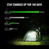 OLIGHT Baton4 Premium Edition EDC Flashlights 1300 Lumens with Type-C Charging Box, Powered by Rechargeable Battery, Small Bright Light IPX8 Waterproof for Emergencies Outdoors (OD Green)(Regal Blue)