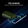OLIGHT Baton4 Premium Edition EDC Flashlights 1300 Lumens with Type-C Charging Box, Powered by Rechargeable Battery, Small Bright Light IPX8 Waterproof for Emergencies Outdoors (OD Green)(OD Green)