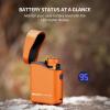OLIGHT Baton4 Premium Edition EDC Flashlights 1300 Lumens with Type-C Charging Box, Powered by Rechargeable Battery, Small Bright Light IPX8 Waterproof for Emergencies Outdoors (OD Green)(Orange)