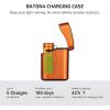 OLIGHT Baton4 Premium Edition EDC Flashlights 1300 Lumens with Type-C Charging Box, Powered by Rechargeable Battery, Small Bright Light IPX8 Waterproof for Emergencies Outdoors (OD Green)(Orange)