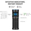 OLIGHT Baton4 Rechargeable EDC Flashlight, LED Pocket Light 1300 Lumens with Magnetic Charging Cable, 6 Modes, IPX8 Waterproof Powerful Bright Flashlight for Home, Camping and Emergencies (OD Green)(Black)