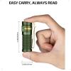 OLIGHT Baton4 Rechargeable EDC Flashlight, LED Pocket Light 1300 Lumens with Magnetic Charging Cable, 6 Modes, IPX8 Waterproof Powerful Bright Flashlight for Home, Camping and Emergencies (OD Green)(OD Green)