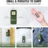 OLIGHT Oclip Rechargeable EDC Flashlight 300 Lumens Dual Sources Compact Pocket Clip Light, Convenient USB C Charging, Magnetic Flash Lights for Working, Cycling, Emergency, Signaling Tool(Black)(OD Green)