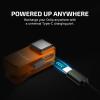 OLIGHT Oclip Rechargeable EDC Flashlight 300 Lumens Dual Sources Compact Pocket Clip Light, Convenient USB C Charging, Magnetic Flash Lights for Working, Cycling, Emergency, Signaling Tool(Black)(Orange)
