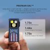 OLIGHT Oclip Ultra EDC Flashlight Clip-on Light, 530 Lumens Rechargeable with Type-C Charging, Combines Floodlight, Spotlight and UV, Triple Magnetic Lights for Inspection and Work (Navy Blue)(Stars & Stripes Edition)