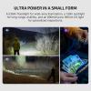 OLIGHT Oclip Ultra EDC Flashlight Clip-on Light, 530 Lumens Rechargeable with Type-C Charging, Combines Floodlight, Spotlight and UV, Triple Magnetic Lights for Inspection and Work (Navy Blue)(Olive Green)
