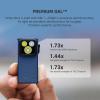 OLIGHT Oclip Ultra EDC Flashlight Clip-on Light, 530 Lumens Rechargeable with Type-C Charging, Combines Floodlight, Spotlight and UV, Triple Magnetic Lights for Inspection and Work (Navy Blue)(Navy Blue)