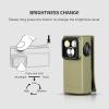 OLIGHT Oclip Ultra EDC Flashlight Clip-on Light, 530 Lumens Rechargeable with Type-C Charging, Combines Floodlight, Spotlight and UV, Triple Magnetic Lights for Inspection and Work (Navy Blue)(Olive Green)
