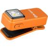 OLIGHT Oclip Rechargeable EDC Flashlight 300 Lumens Dual Sources Compact Pocket Clip Light, Convenient USB C Charging, Magnetic Flash Lights for Working, Cycling, Emergency, Signaling Tool(Black)(Orange)