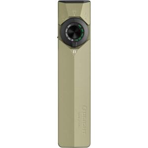 OLIGHT ArkPro Ultra EDC Flat Flashlight, Rechargeable Portable Flash Light, 1700 Lumens with White LED, UV and Green Beam for Working, Emergency, Camping, Everyday Carry (Olive Green CW)(Olive Green)