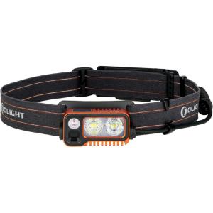 OLIGHT Array 2 Pro 1500 Lumens Headlamp with Red Light Option, Powered by USB-C Rechargeable LED Headlight with Motion Sensor for Outdoors, Camping, Running, Working (Orange)(Orange)