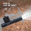 OLIGHT Odin GL 1500 Lumens Picatinny Rail Mount Rechargeable Tactical Flashlight with Green Beam and White LED Combo, Removable Slide Rail-Mount and Dual-Button Remote Pressure Switch (Black)(FLASHLIGHT)