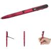 OLIGHT O’Pen 3 EDC Pen Light,120 Lumens with Green Beam, Red and White, USB-C Rechargeable LED Flashlight for Office, Writing, Presentation, Outdoor Uses, Professional Business Gift(Orange)(Wine Red)
