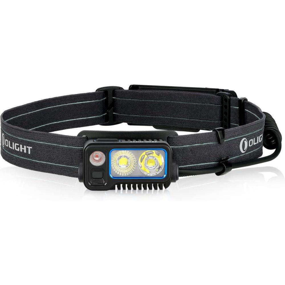 image:imageOLIGHT Array 2 Pro 1500 Lumens Headlamp with Red Light Option Powered by USBC Rechargeable LED Headlight with Motion Sensor for Outdoors Camping Running Working BlackBlack