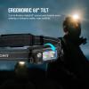 OLIGHT Array 2 Pro 1500 Lumens Headlamp with Red Light Option, Powered by USB-C Rechargeable LED Headlight with Motion Sensor for Outdoors, Camping, Running, Working (Black)(Black)