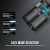 OLIGHT Odin GL Mini 1000 Lumens Picatinny Rail Mounted Rechargeable Tactical Flashlight with Green Beam and White LED Combo, Removable Slide Rail-Mount and Dual-Button Remote Pressure Switch (Black)(FLASHLIGHT)