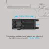 OLIGHT PL-Mini 3 Bundles 43X Mos Rail Mount 600-Lumen Tactical Pistol Light Designed Exclusively and Solely for Railed G43X Mos/48 Mos/43X Rail/48 Rail Handguns, Black