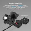 OLIGHT PL-Mini 3 Bundles 43X Mos Rail Mount 600-Lumen Tactical Pistol Light Designed Exclusively and Solely for Railed G43X Mos/48 Mos/43X Rail/48 Rail Handguns, Black