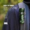 OLIGHT Seeker 4 Mini Rechargeable EDC Flashlight with 365nm UV and 1200 Lumens White Light Combo, Portable Blacklight for Outdoors, Cleanliness Detection and Emergency (OD Green CW)(OD Green)