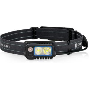 OLIGHT Array 2 Pro 1500 Lumens Headlamp with Red Light Option, Powered by USB-C Rechargeable LED Headlight with Motion Sensor for Outdoors, Camping, Running, Working (Black)(Black)