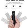OLIGHT Baton3 Pro Max 2500 Lumens Rechargeable Compact EDC Pocket Flashlights with Safety Proximity Sensor, for Camping, Hiking, and Emergency (Cool White Light: 5700~6700K)(Black)