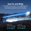 OLIGHT Javelot Turbo 2 1800 Lumen Rechargeable Tactical Flashlight with Long-Range 4921ft Throw, Dual-Switch LED Hunting Light with Wireless Remote 8M Control, Battery Pack & USB C Cable, OD Green(OD Green)
