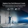 OLIGHT Warrior Ultra 2500 High Lumens Tactical Flashlight, Compact Dual Switches Rechargeable Handheld Bright Light with Proximity Sensor for Outdoor, Emergency, Searching (Stars & Stripes Edition)