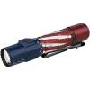 OLIGHT Warrior Ultra 2500 High Lumens Tactical Flashlight, Compact Dual Switches Rechargeable Handheld Bright Light with Proximity Sensor for Outdoor, Emergency, Searching (Stars & Stripes Edition)