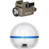 OLIGHT Baldr S 800 Lumens Compact Rail Mount Weaponlight with Green Beam and White LED Combo Bundle Sphere C Smart Night Light USB-C Rechargeable, App Control Ambient Lighting