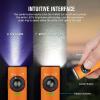 OLIGHT Arkfeld UV Rechargeable EDC Flashlight, 1000 Lumens White LED and 365nm Blacklight Combo for Outdoors, Emergency, Working, Pet Urine Detection (Orange CW)