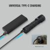 OLIGHT Seeker 4 Rechargeable Flashlights, 3100 Lumens High Powerful Flash Light with USB-C Charging, 400 Meters Long Rage LED for Emergency, Camping, and Law Enforcement (Matte Black)