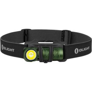 OLIGHT Perun 2 Mini Headlamp 1100 Lumens LED Head Flashlight, Rechargeable Headlight with Red Light Option, Great for Working, Hiking, Camping and Climbing (OD Green Cool Whtie Light: 5700~6700K)(OD Green)