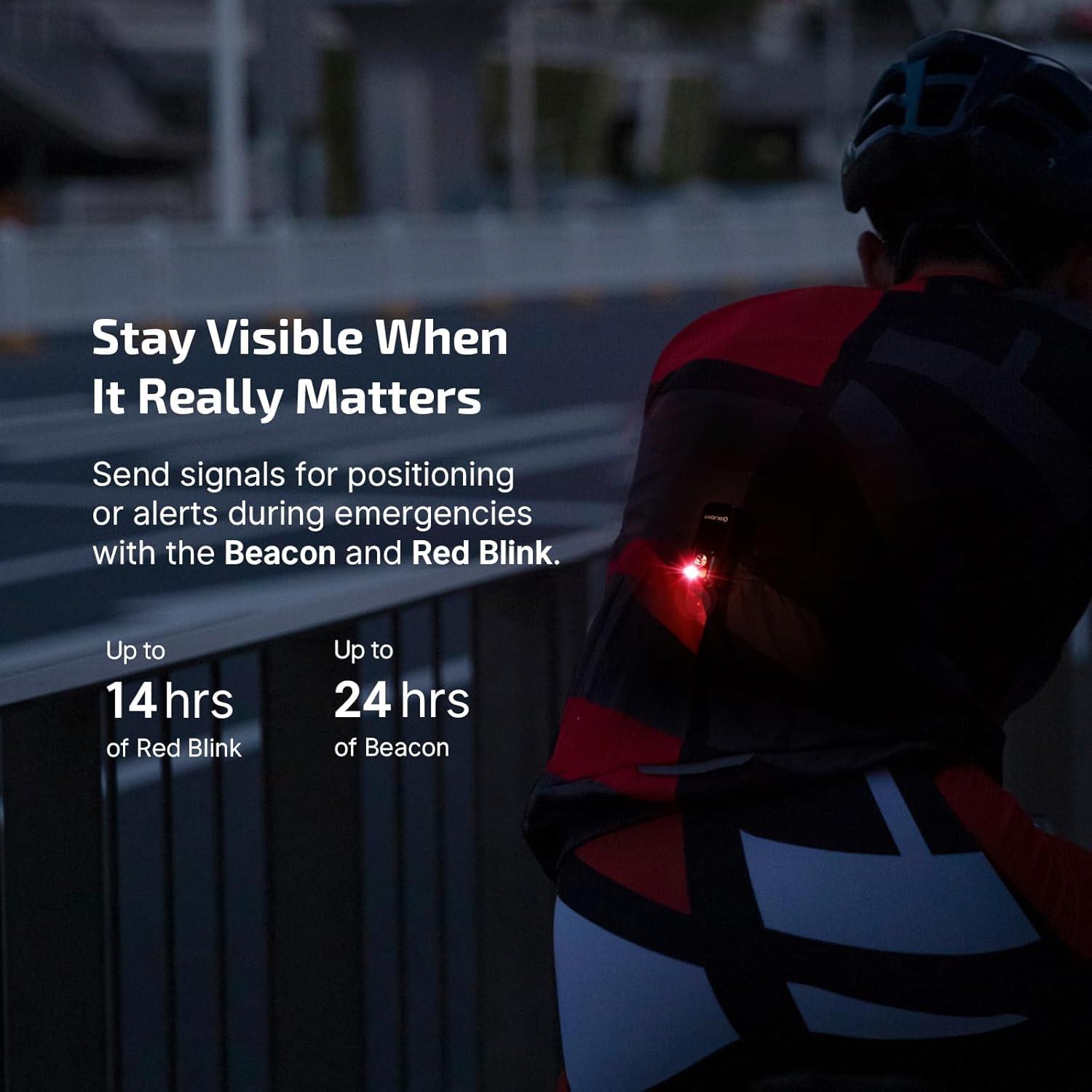 image:imageOLIGHT Oclip Pro EDC Flashlight Clipon Light Rechargeable 500 Lumens with Three Lighting Solutions TypeC Charging Magnetic Flash Lights for Signaling Cycling Outdoor or Indoor Use Crackle RedBlack