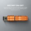 OLIGHT IMINI 2 EDC Rechargeable Keychain Flashlight, 50 Lumens Compact and Portable Mini LED Keyring Lights with Built-in Battery Ideal for Everyday Carry and Emergencies (Midnight Blue)(Orange)