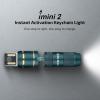 OLIGHT IMINI 2 EDC Rechargeable Keychain Flashlight, 50 Lumens Compact and Portable Mini LED Keyring Lights with Built-in Battery Ideal for Everyday Carry and Emergencies (Midnight Blue)(Dream Blue)