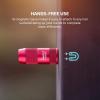 OLIGHT IMINI 2 EDC Rechargeable Keychain Flashlight, 50 Lumens Compact and Portable Mini LED Keyring Lights with Built-in Battery Ideal for Everyday Carry and Emergencies (Midnight Blue)(Passionate Red)