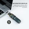 OLIGHT IMINI 2 EDC Rechargeable Keychain Flashlight, 50 Lumens Compact and Portable Mini LED Keyring Lights with Built-in Battery Ideal for Everyday Carry and Emergencies (Midnight Blue)(Dream Blue)