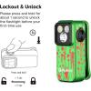OLIGHT Oclip Pro EDC Flashlight Clip-on Light, Rechargeable 500 Lumens with Three Lighting Solutions Type-C Charging, Magnetic Flash Lights for Signaling, Cycling, Outdoor or Indoor Use (Crackle Red)(Zombie Green)