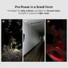 OLIGHT Oclip Pro EDC Flashlight Clip-on Light, Rechargeable 500 Lumens with Three Lighting Solutions Type-C Charging, Magnetic Flash Lights for Signaling, Cycling, Outdoor or Indoor Use (Crackle Red)(Red)