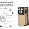 OLIGHT Oclip Pro EDC Flashlight Clip-on Light, Rechargeable 500 Lumens with Three Lighting Solutions Type-C Charging, Magnetic Flash Lights for Signaling, Cycling, Outdoor or Indoor Use (Crackle Red)(Desert Tan)