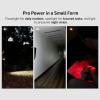 OLIGHT Oclip Pro EDC Flashlight Clip-on Light, Rechargeable 500 Lumens with Three Lighting Solutions Type-C Charging, Magnetic Flash Lights for Signaling, Cycling, Outdoor or Indoor Use (Crackle Red)(Orange)