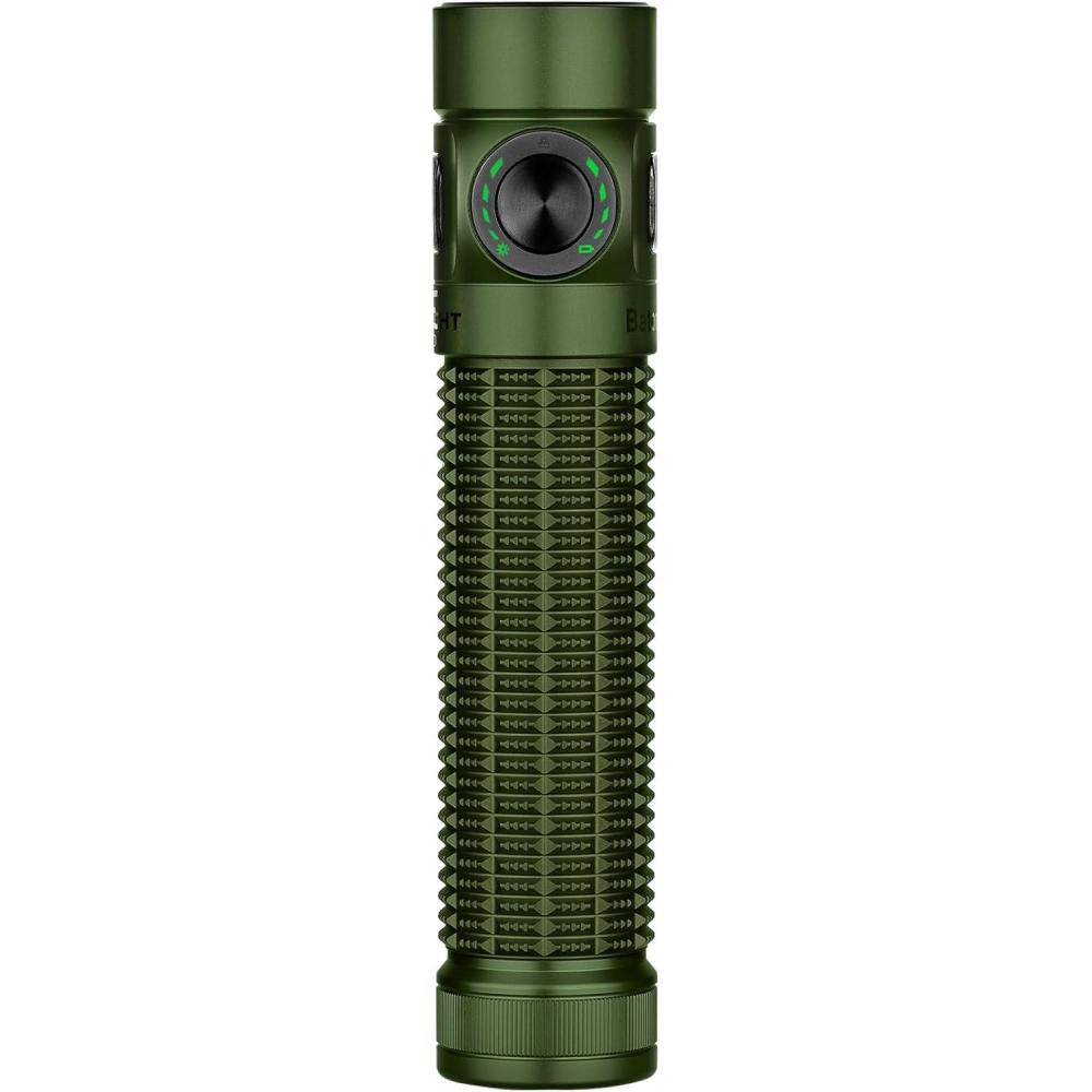 image:imageOLIGHT Baton4 Pro EDC Flashlight Rechargeable 1600 Lumens Small Pocket LED Light with Tactical Switch and Magnetic amp USB C Dual Charging IPX8 for Home Use Camping Outdoor and Emergency OD GreenOD Green