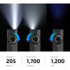 OLIGHT ArkPro Ultra EDC Flat Flashlight, Rechargeable Portable Flash Light, 1700 Lumens with White LED, UV and Green Beam for Working, Emergency, Camping, Everyday Carry (Onyx Black)(Onyx Black)