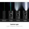 OLIGHT ArkPro Ultra EDC Flat Flashlight, Rechargeable Portable Flash Light, 1700 Lumens with White LED, UV and Green Beam for Working, Emergency, Camping, Everyday Carry (Onyx Black)(Onyx Black)