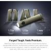OLIGHT BatonUltra EDC Flashlight Rechargeable, 1800-Lumen 6 Modes Pocket Light with Pure White Light, USB C Bright LED Flashlights with Magnetic Tail Switch for Home Use, Camping, Outdoor(Olive Green)(Olive Green)