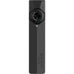OLIGHT ArkPro Ultra EDC Flat Flashlight, Rechargeable Portable Flash Light, 1700 Lumens with White LED, UV and Green Beam for Working, Emergency, Camping, Everyday Carry (Onyx Black)(Onyx Black)