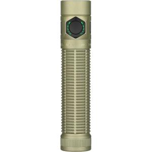 OLIGHT BatonUltra EDC Flashlight Rechargeable, 1800-Lumen 6 Modes Pocket Light with Pure White Light, USB C Bright LED Flashlights with Magnetic Tail Switch for Home Use, Camping, Outdoor(Olive Green)(Olive Green)