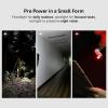 OLIGHT Oclip Pro EDC Flashlight Clip-on Light, Rechargeable 500 Lumens with Three Lighting Solutions Type-C Charging, Magnetic Flash Lights for Outdoor or Indoor Use(Patriotic Flag Engraved Edition)(White)