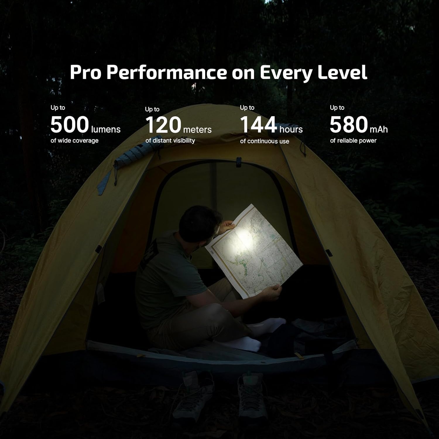 image:imageOLIGHT Oclip Pro EDC Flashlight Clipon Light Rechargeable 500 Lumens with Three Lighting Solutions TypeC Charging Magnetic Flash Lights for Signaling Cycling Outdoor or Indoor UseMidnight BlueOD Greeen